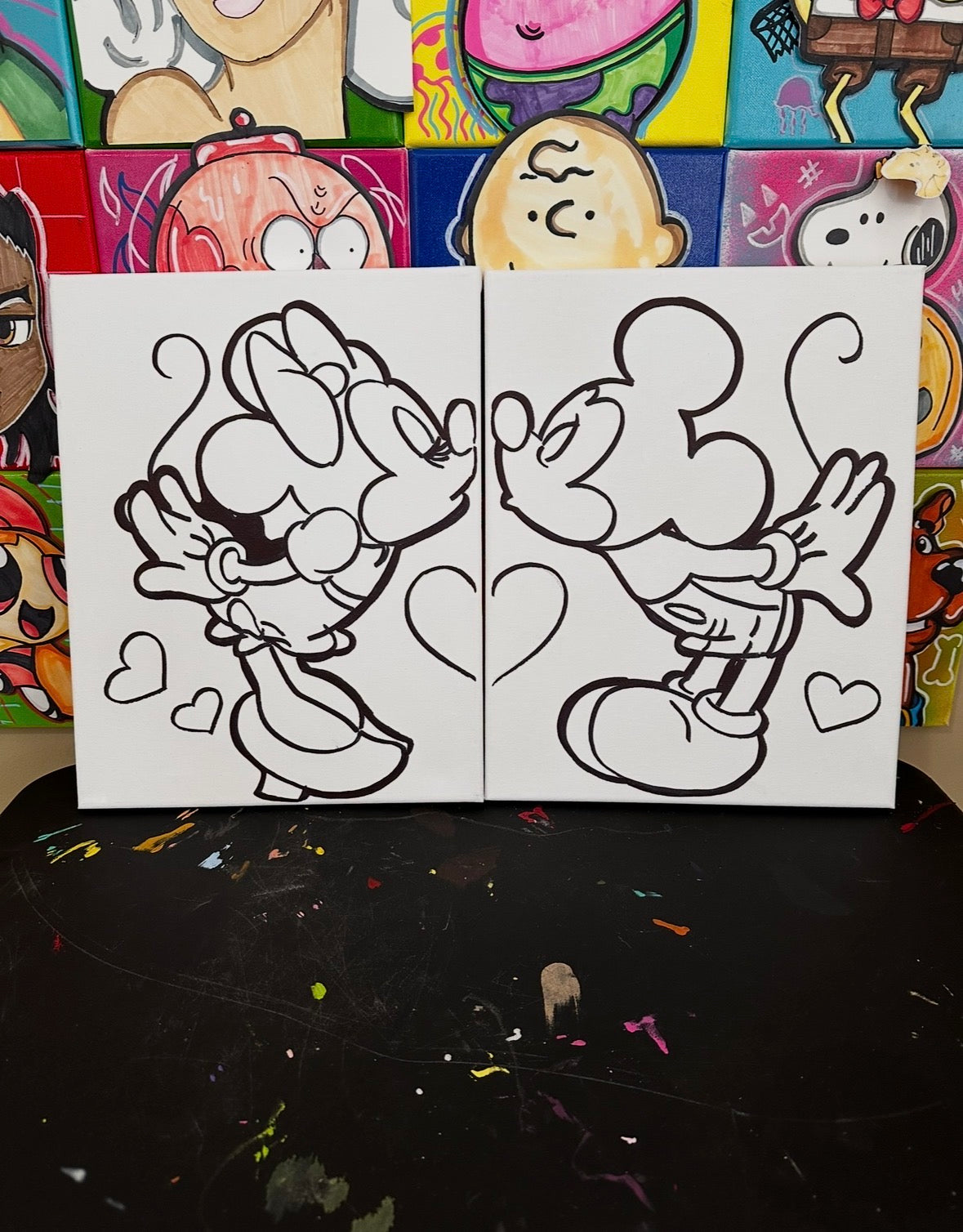 Couple & Bestie Paint Kits – Story Time Ink/ Bessemer Artist