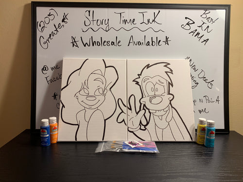 Couple & Bestie Paint Kits – Story Time Ink/ Bessemer Artist